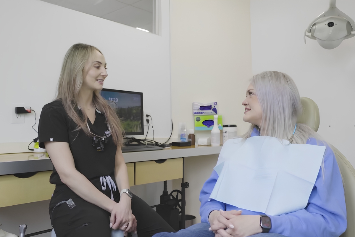 Periodontal gum care at Koman Dental in Denver